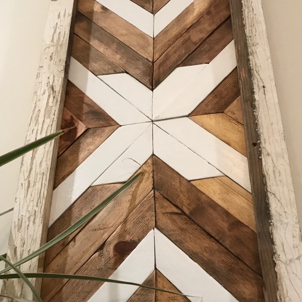 Wood Mosaic Wall Art